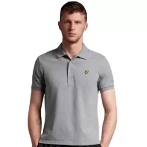 Image of Lyle & Scott Mens Plain Organic Cotton Polo Shirt L - Chest 40-42' (101-106cm)