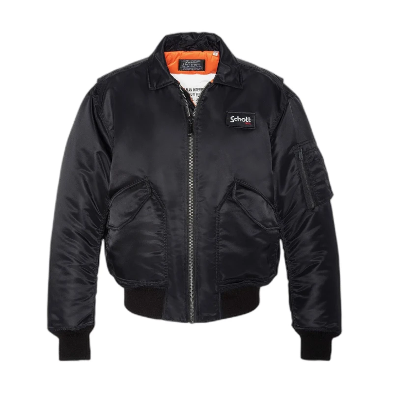 Image of Schott Oversized bomber Schott CWU Original Noir Unisex 2XL