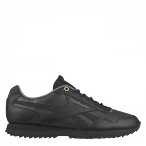 Image of Reebok Royal Glide Ripple Mens Trainers - Black/DkGrey