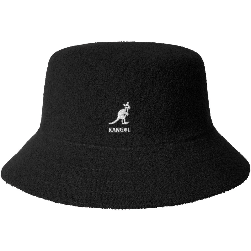 Image of Kangol Terry Towelling Bermuda Bucket Hat Black unisex M