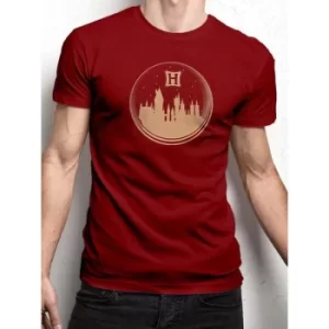Image of Harry Potter Snowglobe Unisex T-Shirt Large