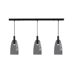 Image of Larissa Geri Ceiling Pendant Bar Light LED 3x 5W 3000K Black
