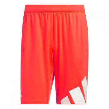 Image of adidas 4K Bar Shorts Mens - App Solar Red