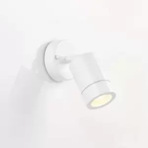 Image of Vogue Lighting Alonzo Outdoor 1 Light Wall Spot Light White