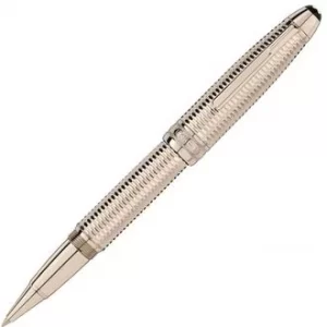 Image of Mont Blanc Meisterstuck Geometry Solitaire LeGrand Champagne Gold Rollerball