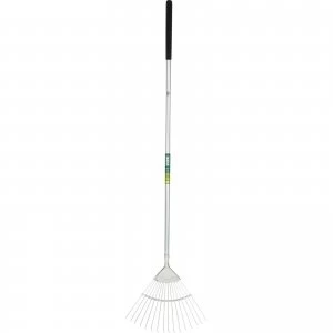 Image of Draper Stainless Steel Soft Grip Lawn Rake
