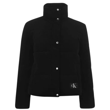 Image of Calvin Klein Jeans Padded Corduroy Jacket - CK BLACK