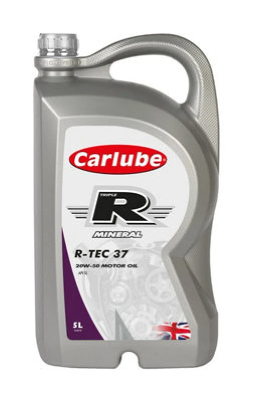 Image of Carlube Engine Oil 5L Triple R 20W50 Api Sl Mineral 5 Litres R-Tec 37 Kcf005
