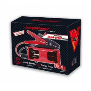 Image of JumpsPower AMG15 Powersports Battery - Heavy Duty Jump Starter With Ingenious Spark-proof Clamp