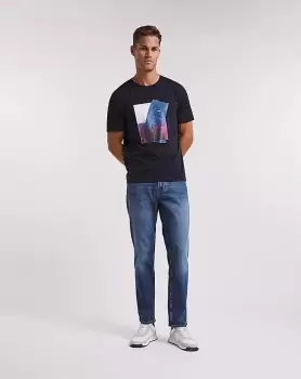 Image of BOSS Mid Wash Casual Straight Fit Jean