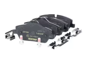 Image of TEXTAR Brake pad set Q+ 2391503 Brake pads,Brake pad set, disc brake BMW,MINI,1 Schragheck (E87),1 Schragheck (E81),1 Coupe (E82),1 Cabrio (E88)