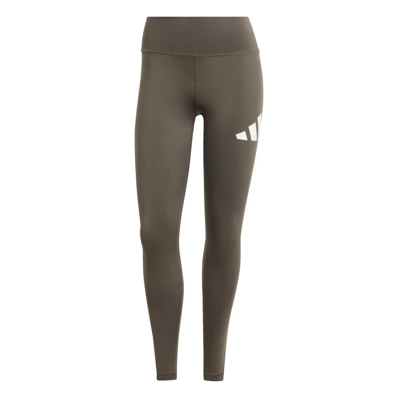 Image of Adidas adidas Train Essentials Logo Leggings Olive Female S8/10 DI43601