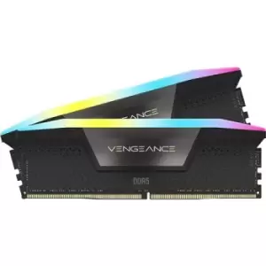 Image of Corsair Vengeance 32GB (2K) DDR5 5200MHz RGB B memory module 2 x 16 GB