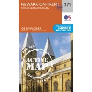 Image of Newark-On-Trent by Ordnance Survey (Sheet map, folded, 2015)