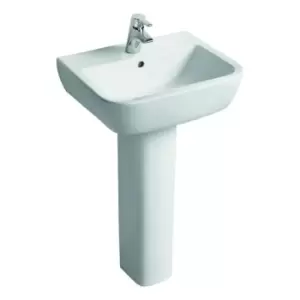 Image of Ideal Standard Tempo One Taphole Washbasin White 550 mm T058601