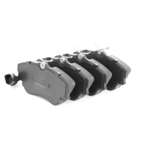 Image of RIDEX Brake pad set 402B0796 Brake pads,Brake pad set, disc brake VW,Transporter IV Bus (70B, 70C, 7DB, 7DK, 70J, 70K, 7DC, 7DJ)