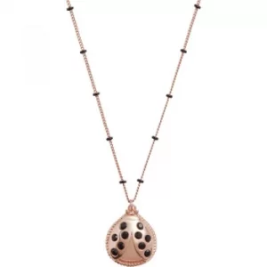 Image of Ladybird Necklace Rose Gold Necklace