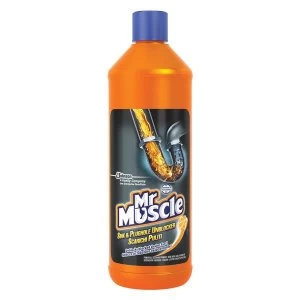 Image of Mr Muscle 1 Litre Sink And Plughole Unblocker