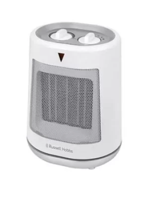Image of Russell Hobbs White 1.5 Kw Ceramic Fan Heater