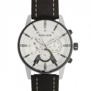 Image of 883 Police 15523 Watch - Slv/Blk 04
