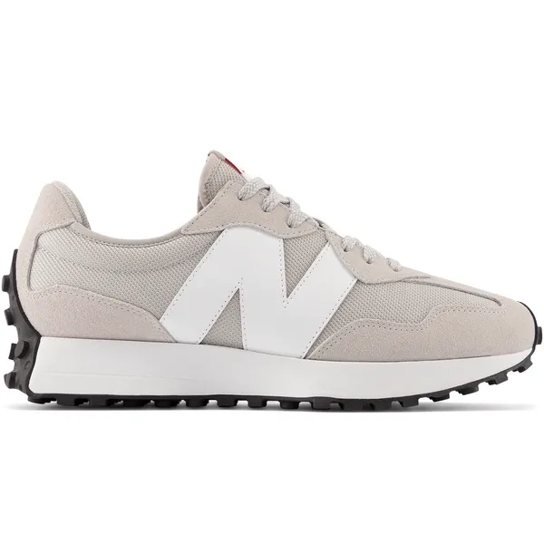 Image of New Balance Rain Cloud With White 327 Trainers (Mens) M/Grey Male 12 196184UK