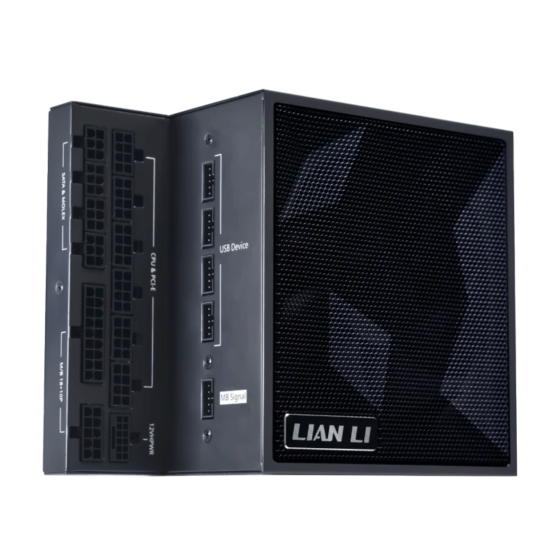 Image of Lian Li Shift Edge EG850 850W 80+ Platinum Power Supply Unit - Black