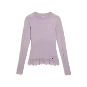 Image of Ted Baker Hilen Knit Top - Purple