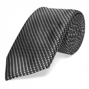 Image of Hugo Boss Textured Tie Black