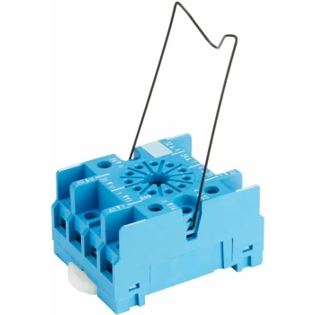 Image of 90.27SMA DIN Relay Socket (11-Pin) 60 Series - Finder
