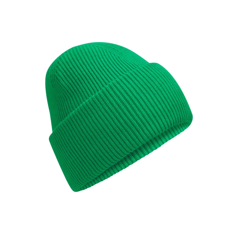 Image of Beechfield Beechfield Men Classic Deep Cuffed Beanie in Green Green One Size Male 5063425890651