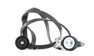 Image of SKF V-ribbed belt set VKMA 33302 Serpentine belt kit,Auxiliary belt kit FIAT,PEUGEOT,CITROEN,QUBO (225),FIORINO Kasten/Kombi (225),Fiorino MPV (225)