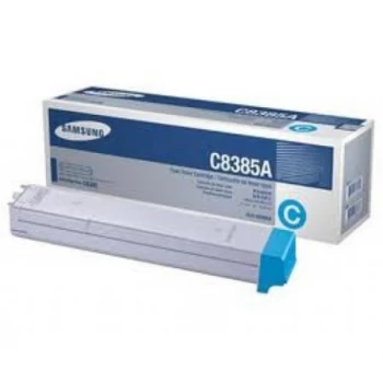 Image of Samsung CLX-C8385A Cyan Original Toner Cartridge