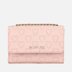 Image of Valentino Pretty Logo Monogram Faux Leather Satchel Bag