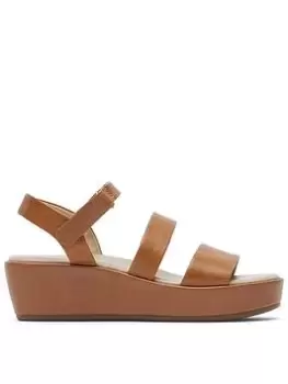 Image of Rockport Aubriella Three Piece Tan Leather