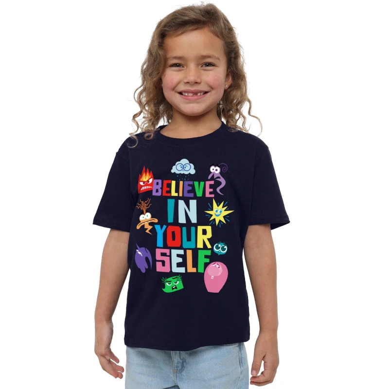 Image of Disney Inside Out Tee - Blue Blue 3 - 4 Years