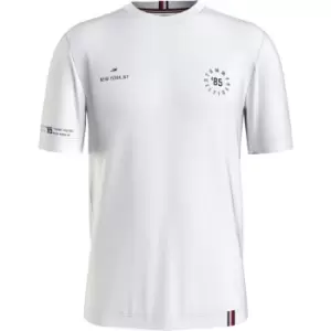 Image of Tommy Sport Graphic S/S Tee - White