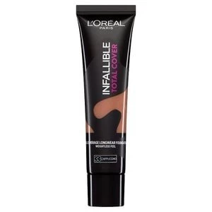Image of LOreal Paris Total Cover Foundation Cappuccino 33