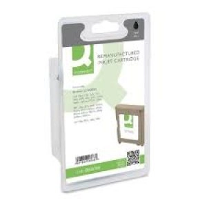 Image of Q-Connect Brother Remanufactured Black Inkjet Cartridge LC1000BK