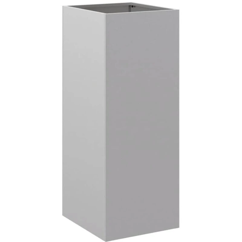 Image of VIDAXL Planter Silver 32x29x75cm Galvanised Steel Vidaxl 8721012364349