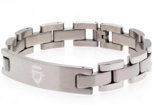 Image of Stainless Steel Arsenal FC Crest Bracelet.