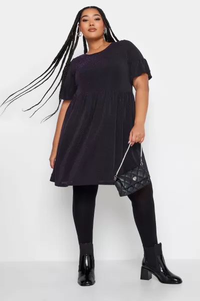 Image of Frill Sleeve Tunic Dress