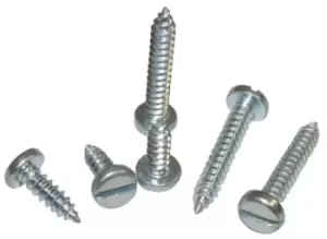 Image of Screw Self Tap Slotted - 3/4in. x Size 12 - Pack of 4 PWN071 WOT-NOTS