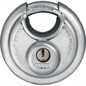 Image of Abus 26 Series Diskus Stainless Steel Bodied Padlock Keyed Alike 80mm Standard RR00131