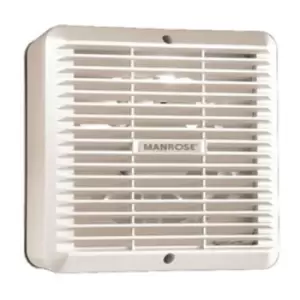 Image of Manrose 300mm/12inch. Commercial Automatic Fan - Grey - COMCW300A