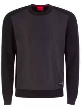 Image of HUGO Shaibro Jumper Black