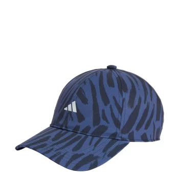Image of adidas AEROREADY Tiger Graphic Cap Unisex - Shadow Navy / Black