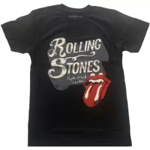 Image of The Rolling Stones - Hyde Park Unisex XX-Large T-Shirt - Black
