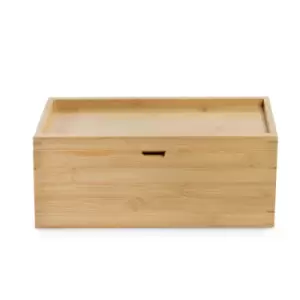 Image of Bamboo Storage Box with Lid M&amp;W
