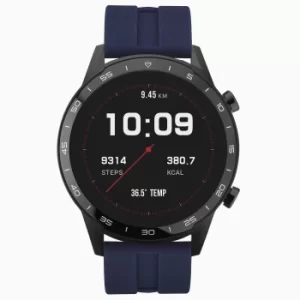 Image of Sekonda Black Interactive Dial Blue Silicone Strap Mens Smartwatch 1912