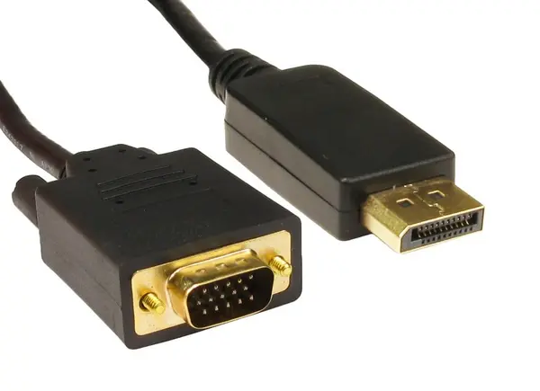 Image of (5m) DisplayPort to VGA Cable (Black)